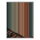 12×20" Metallic Float Frame Canvas - Silver Frame variant