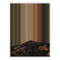 12×20" Metallic Float Frame Canvas - White Frame variant