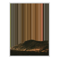 12×20" Metallic Float Frame Canvas - White Frame variant