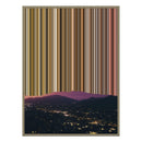 14×8" Metallic Float Frame Canvas - Natural Frame variant