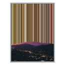 14×8" Metallic Float Frame Canvas - Silver Frame variant