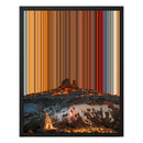 Canvastavla i floaterram, 16×20", svart ram