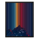 16×20" Float Frame Canvas - Black Frame variant
