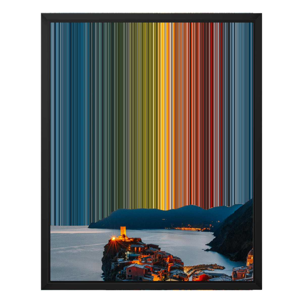 Vernazza - Luminous Echoes No. 006 - CAN-38MM-FRA-MC-16X20-VAR_16x20_Black