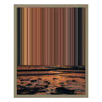 16×20" Float Frame Canvas - Natural Frame variant