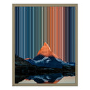Leinwandbild mit Schattenfugenrahmen im Format 16×20", Rahmen aus Naturholz