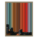 16×20" Float Frame Canvas - Natural Frame variant