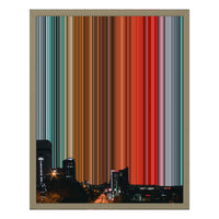 16×20" Float Frame Canvas - Natural Frame variant