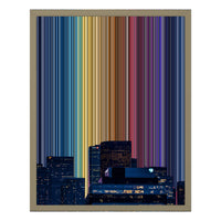 16×20" Float Frame Canvas - Natural Frame variant