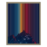16×20" Float Frame Canvas - Natural Frame variant