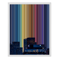 16×20" Float Frame Canvas - White Frame variant