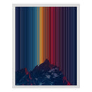 16×20" Float Frame Canvas - White Frame variant