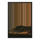 18×22" Metallic Float Frame Canvas - Black Frame variant