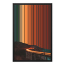 18×22" Metallic Float Frame Canvas - Black Frame variant