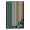18×22" Metallic Float Frame Canvas - Black Frame variant