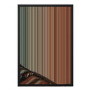 18×22" Metallic Float Frame Canvas - Black Frame variant