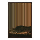 18×22" Metallic Float Frame Canvas - Brown Frame variant