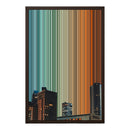 18×22" Metallic Float Frame Canvas - Brown Frame variant