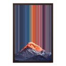 18×22" Metallic Float Frame Canvas - Brown Frame variant