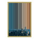 18×22" Metallic Float Frame Canvas - Gold Frame variant