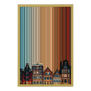 18×22" Metallic Float Frame Canvas - Gold Frame variant