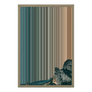 18×22" Metallic Float Frame Canvas - Natural Frame variant