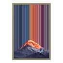 18×22" Metallic Float Frame Canvas - Natural Frame variant