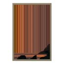 18×22" Metallic Float Frame Canvas - Natural Frame variant