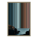 18×22" Metallic Float Frame Canvas - Natural Frame variant