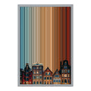 18×22" Metallic Float Frame Canvas - Silver Frame variant