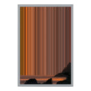 18×22" Metallic Float Frame Canvas - Silver Frame variant