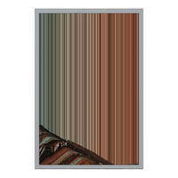 18×22" Metallic Float Frame Canvas - Silver Frame variant