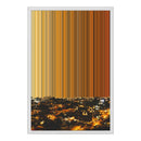 18×22" Metallic Float Frame Canvas - White Frame variant