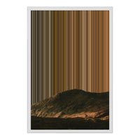 18×22" Metallic Float Frame Canvas - White Frame variant