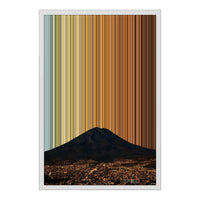 18×22" Metallic Float Frame Canvas - White Frame variant