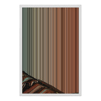 18×22" Metallic Float Frame Canvas - White Frame variant