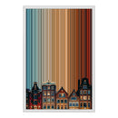 18×22" Metallic Float Frame Canvas - White Frame variant