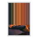 18×22" Metallic Float Frame Canvas - White Frame variant