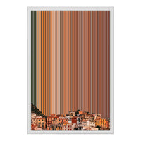 18×22" Metallic Float Frame Canvas - White Frame variant