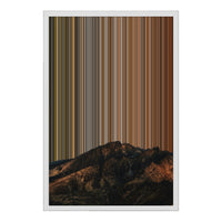 18×22" Metallic Float Frame Canvas - White Frame variant