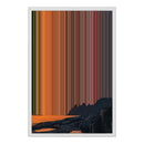 18×22" Metallic Float Frame Canvas - White Frame variant