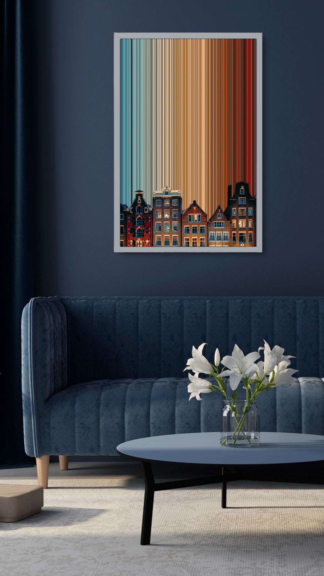 Amsterdam, NH, Niederlande - Lifestyle staging in modern interior - Gradienta