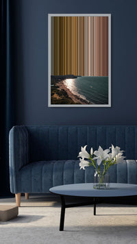 Over view Photo of Beach Front - Lifestyle staging in modern interior - Gradienta