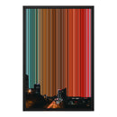 18×24" Float Frame Canvas - Black Frame variant