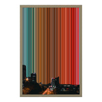 18×24" Float Frame Canvas - Natural Frame variant