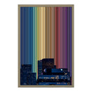 18×24" Float Frame Canvas - Natural Frame variant