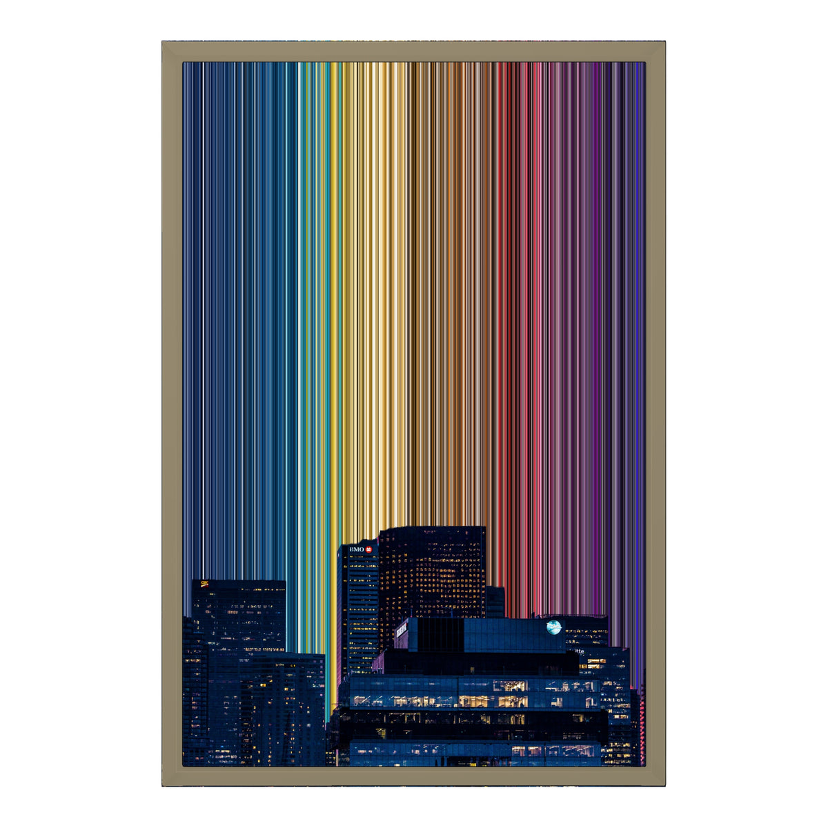 18×24" Float Frame Canvas - Natural Frame variant