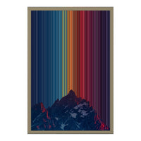 18×24" Float Frame Canvas - Natural Frame variant