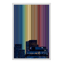 18×24" Float Frame Canvas - White Frame variant
