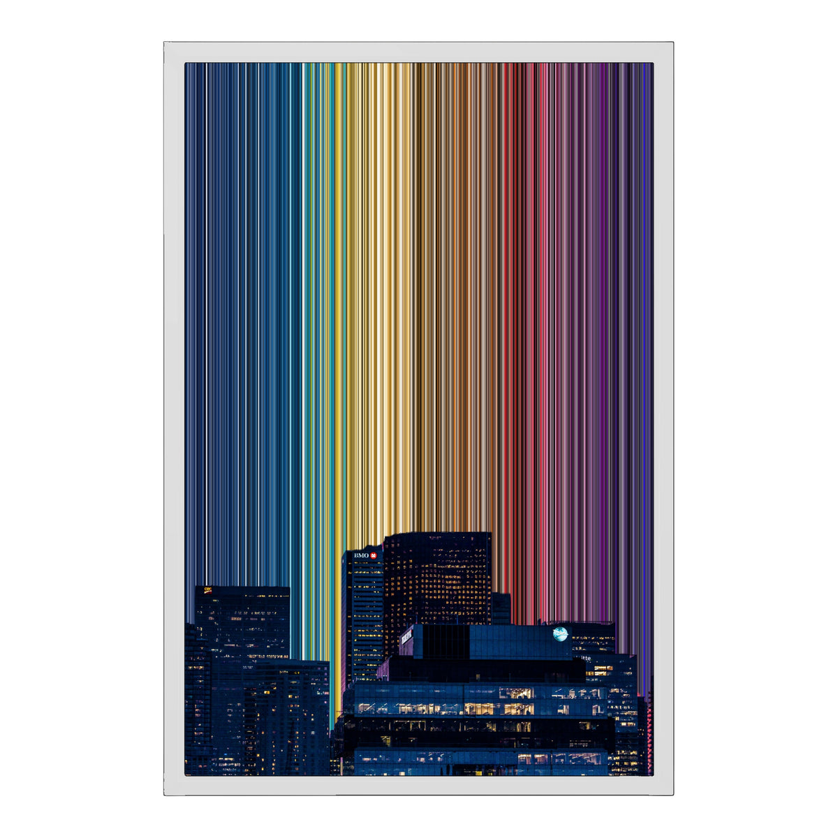 18×24" Float Frame Canvas - White Frame variant